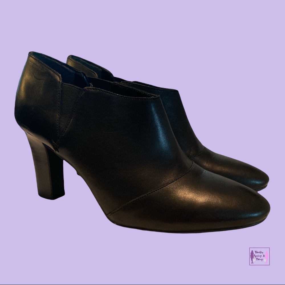 Lauren by Ralph Lauren Black Shoe Boots Size 10, Preowned